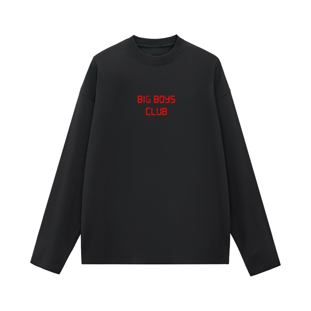 Big Boys Club long sleeve Tee's