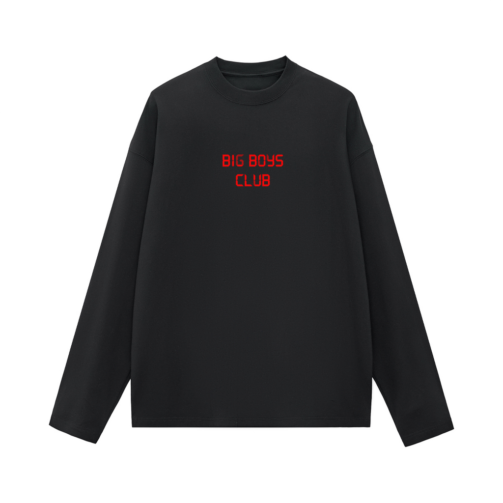 Big Boys Club long sleeve Tee's