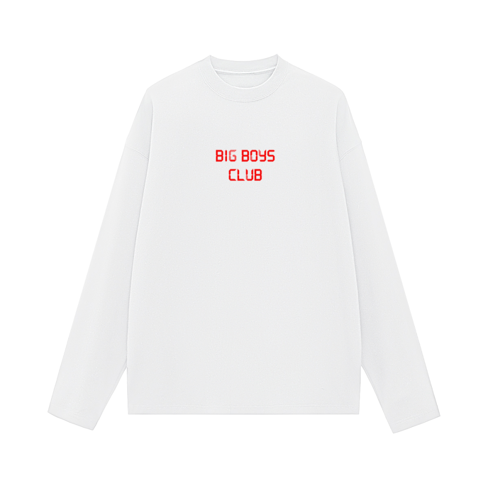Big Boys Club long sleeve Tee's