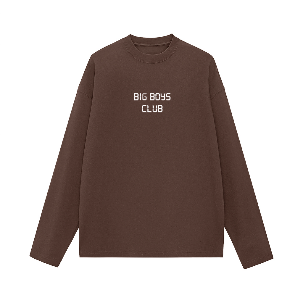 Big Boys Club long sleeve Tee's