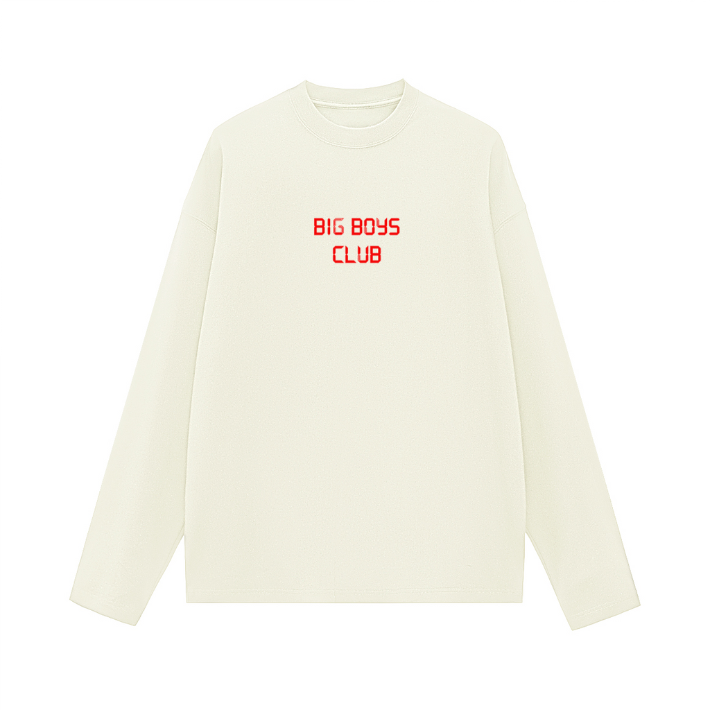 Big Boys Club long sleeve Tee's