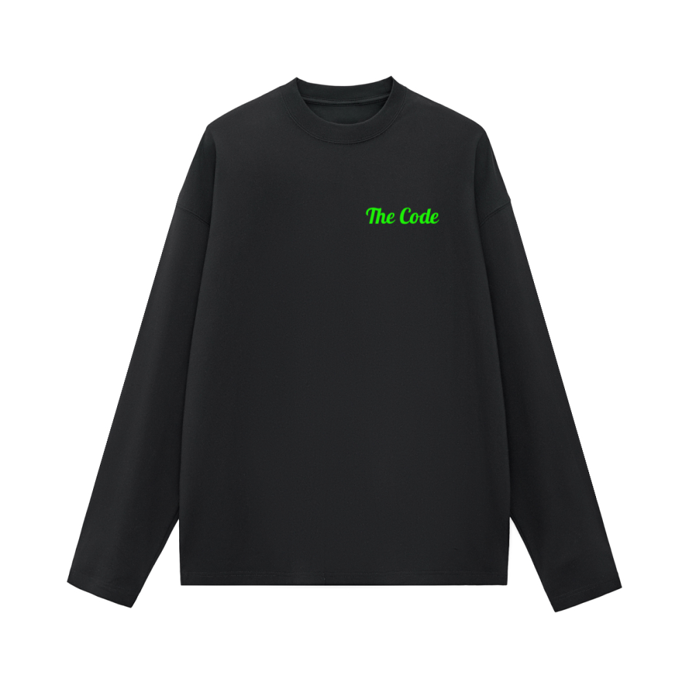 The Code long sleeve Tee's