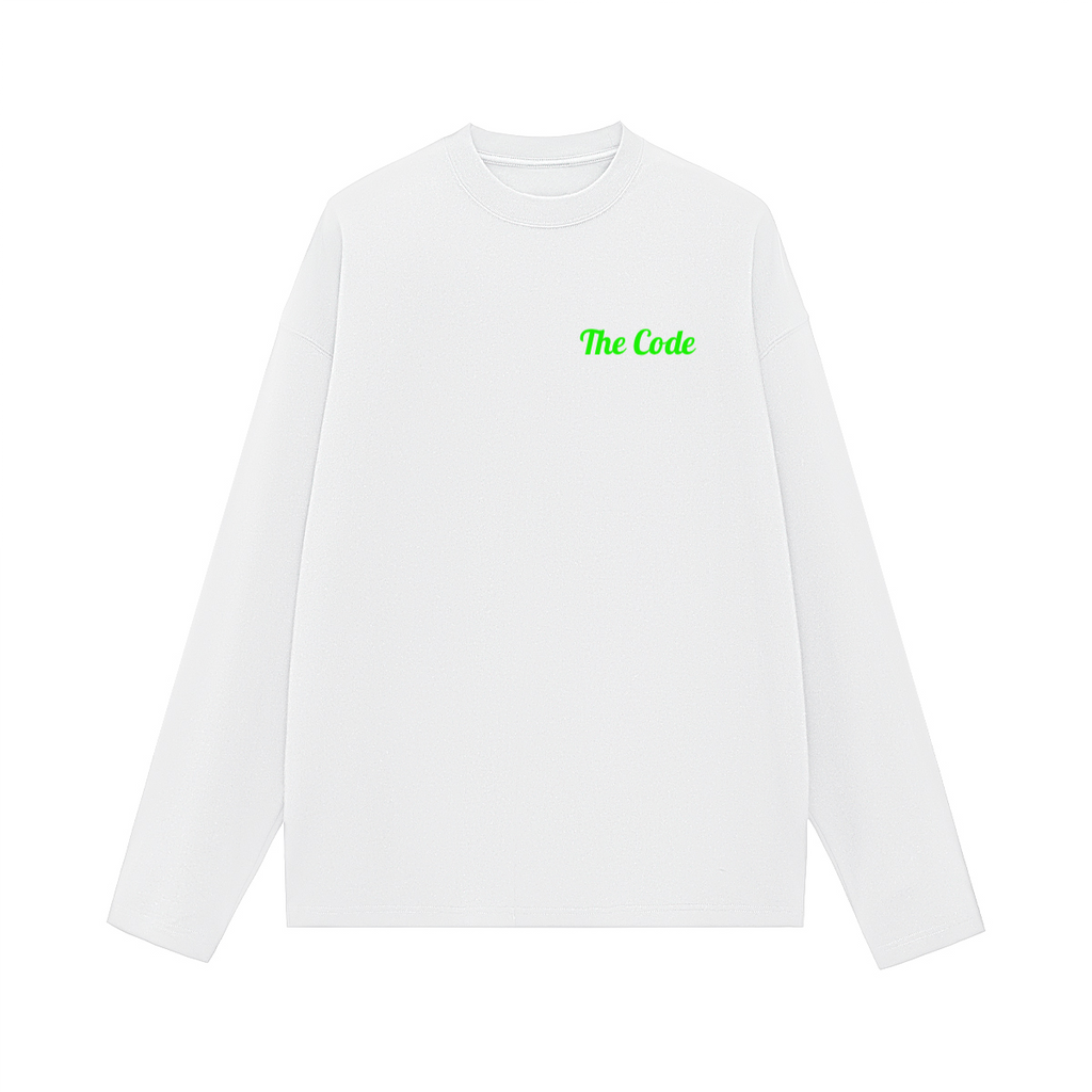 The Code long sleeve Tee's