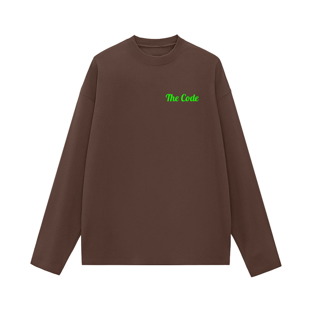 The Code long sleeve Tee's