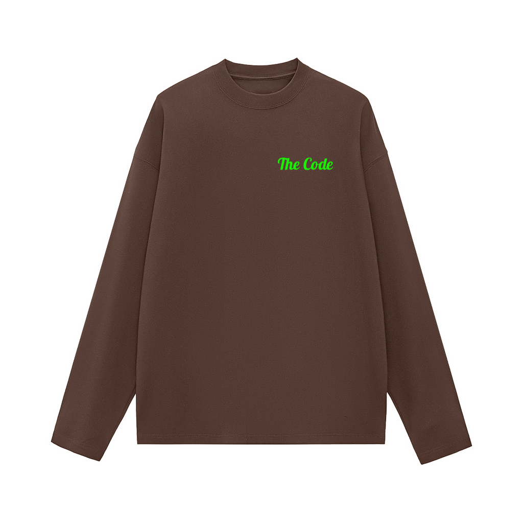 The Code long sleeve Tee's